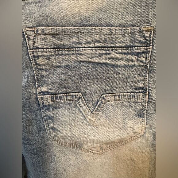Men's xray jeans Distressed Blue Shorts - Picture 7 of 7